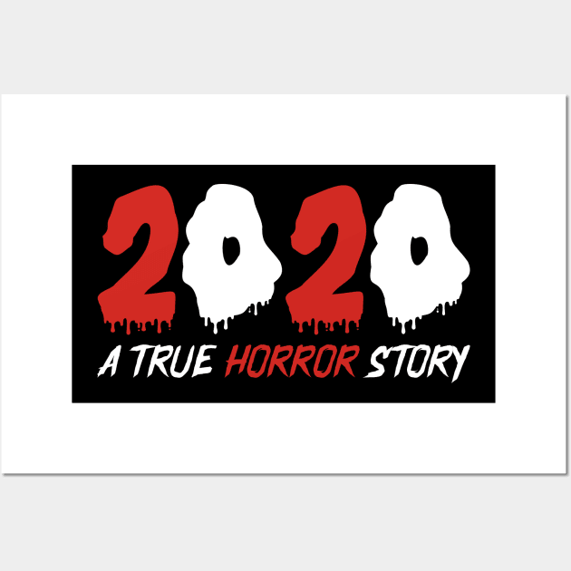 2020 A True Horror Story Wall Art by DragonTees